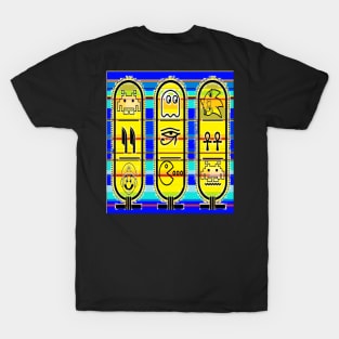 Gaming Egyptian hieroglyphs by LowEndGraphics T-Shirt